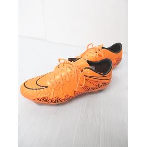 ナイキ メッシュスパイクシューズ オレンジ 未使用品 ナイキ NIKE キッズ サッカー ハイパーヴェノム HYPERVENOM