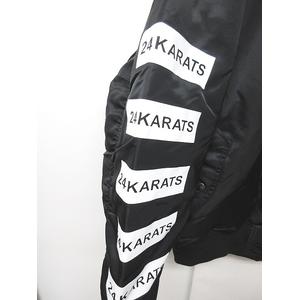 24カラッツ 24karats 18AW Alpha x 24karats Bomber MA-1 ボンバージャケット リバーシブル ブルゾン コート カモフラ ブラック S 24954557 未使用品 トゥエンティフォーカラッツ 24カラッツ 24karats 18AW Alpha