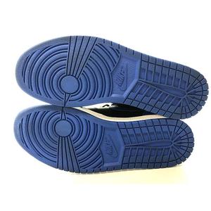 Jordan Air Jordan 1 青/黒 新品タグ付き JORDAN BRAND AIR JORDAN 1 MID GS (BLACK/ROYAL BLUE-BLACK