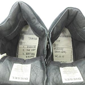 ディーゼル DIESEL CLAW-KING ハイカット スニーカー ドクロ スカル