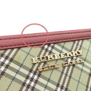 バーバリーブルーレーベル BURBERRY BLUE LABEL ノバチェック 長財布 
