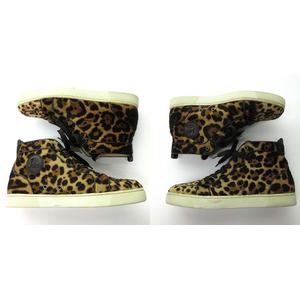 セブン】Christian Louboutin ヒョウ柄 ハイカット クリスチャンルブタン Christian louboutin レオパード柄 ヒョウ柄