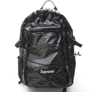 Supreme ブラック バックパック シュプリーム SUPREME 17AW BackPack CORDURA製 デイパック