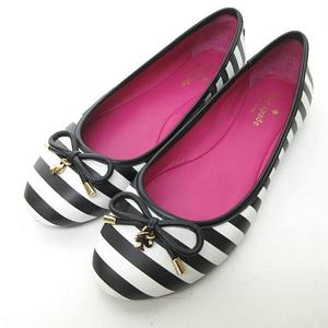 ケイトスペード KATE SPADE リボンパンプス フラットシューズ