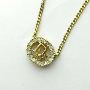 クリスチャンディオール Christian Dior ロゴ ビジュー サークル 