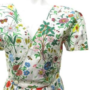 ヴィンテージ　GUCCI ワンピース　当時限定品 GUCCI（グッチ）ワンピース 青 サイズ:XS レディース