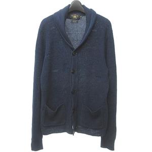 新品RRL ショールカーディガン M リペア ダメージ加工