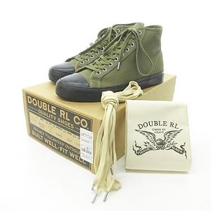 ダブルアールエル RRL MAYPORT SNEAKER ハイカット キャンバス