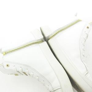 ディーゼル DIESEL S-NENTISH レザー ジップ スニーカー シューズ