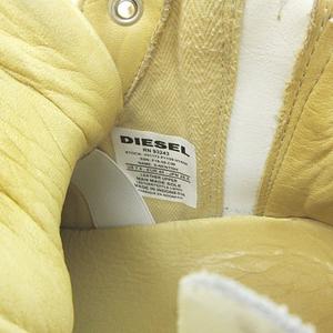 ディーゼル DIESEL S-NENTISH レザー ジップ スニーカー シューズ