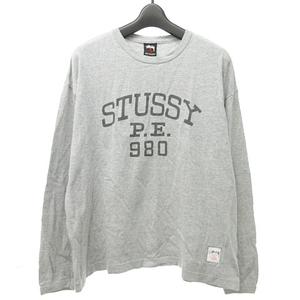 ステューシー STUSSY ロゴ プリント Tシャツ ロンT カットソー 長袖 