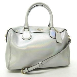 コーチ COACH F37597 2way ハンドバッグ ショルダーバッグ メタリック 