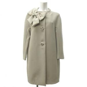 ケイトスペード KATE SPADE new york ノーカラー リボン コート  