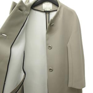 ケイトスペード KATE SPADE new york ノーカラー リボン コート  