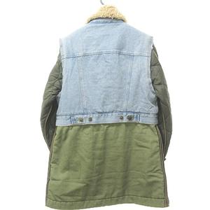 ディーゼル デニムジャケット 2way ボアジャケット キルティング