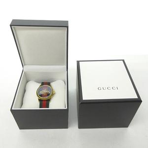 グッチ GUCCI G-タイムレス 腕時計 38mm 箱付き 126.4 ウェブライン