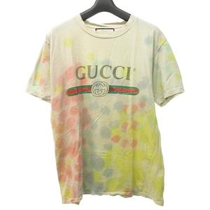 グッチ GUCCI シェリーライン × タイダイ Tシャツ カットソー タイダイ 