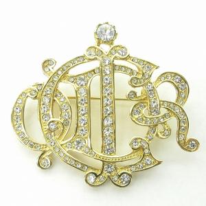 クリスチャンディオール Christian Dior 美品 ロゴ エンブレム 