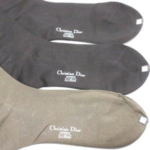 未使用品 クリスチャンディオール Christian Dior MONSIEUR 靴下 5点 