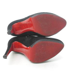 クリスチャンルブタン Christian louboutin 金釦 スエード