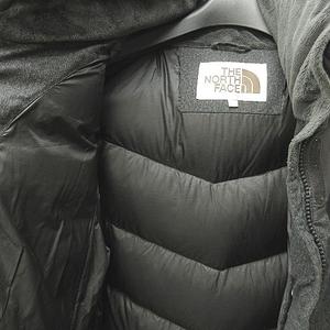 ザノースフェイス THE NORTH FACE ロングダウンコート ツイード ロゴ  