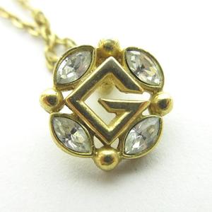 ジバンシィ GIVENCHY ヴィンテージ ネックレス ペンダント Gロゴ