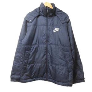 ナイキ NIKE 中綿 ジャケット ネイビー 紺 RUN RACE ランニング ジップ 