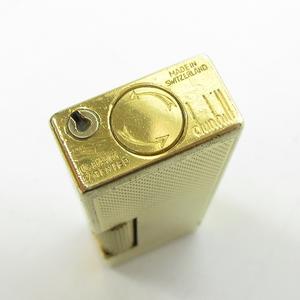 ダンヒル dunhill ヴィンテージ ガスライター ロゴ スクエア