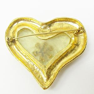 POGGI PARIS ポッジ パリ ヴィンテージ ハート ブローチ