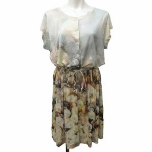 ポールスミス PAUL SMITH 美品 大きいサイズ ワンピース 転写プリント  