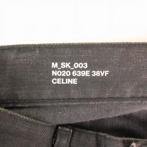 CELINE セリーヌ スキニーデニム M_SK_003 ブラック 28 CELINE(セリーヌ) スキニーデニムパンツ 2N020786D ブラック