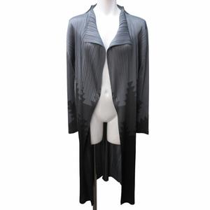 プリーツプリーズ PLEATS PLEASE イッセイミヤケ ロングカーディガン 