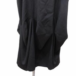 LIMI feu リミフゥ 黒　キャミソールワンピース　吊り リミフゥLIMI feu レーヨンポリストールネックワンピース 黒S (K