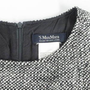 美品 Max Mara ワンピースセットアップ ブラック 38 やさい
