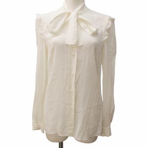 ドルチェ&ガッパーナ フリルブラウス □美品□D＆G DOLCE & GABBANA