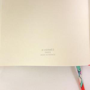 エルメス HERMES シルクノート カヴァルカドゥール メモ帳 文具