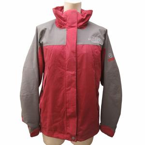 ノースフェイス GORE-TEX ナイロンジャケット レッド レディースS