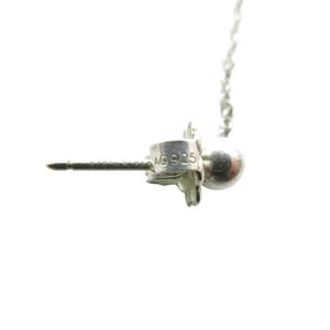ティファニー TIFFANY & CO. 美品 ブラックオニキス チェーン ピアス 