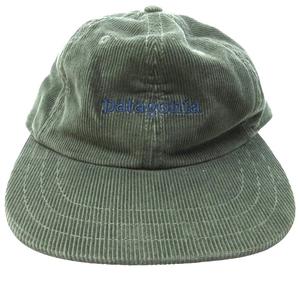 パタゴニア Patagonia 帽子 キャップ コーデュロイ ロゴ刺繡 カーキ F 33535FA22 0730 メンズ