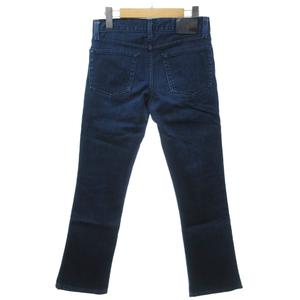 ラルフローレン RALPH LAUREN ブラックレーベル 美品 デニム ジーンズ ジーパン スリム インディゴブルー 27 0929 レディース