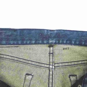 ラルフローレン RALPH LAUREN ブラックレーベル 美品 デニム ジーンズ ジーパン スリム インディゴブルー 27 0929 レディース