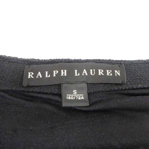 ラルフローレン RALPH LAUREN タイトスカート ゴムスカート ひざ丈 Iライン リネン混 黒 ブラック S 0929 レディース