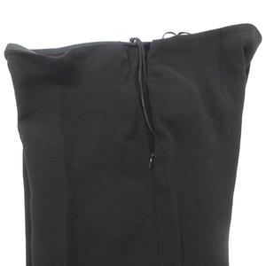 ラルフローレン RALPH LAUREN パンツ スラックス イージーパンツ センタープレス ウール 黒 ブラック 2 約S 0929 レディース