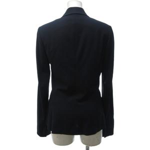 ラルフローレン RALPH LAUREN 美品 テーラードジャケット ブレザー 長袖 黒 ブラック 4 約S 0929 レディース