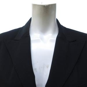 ラルフローレン RALPH LAUREN 美品 テーラードジャケット ブレザー 長袖 黒 ブラック 4 約S 0929 レディース