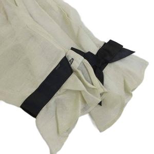 ルネ Rene Boutique シアーブラウス シャツ 長袖 リボン コットン