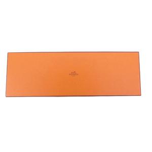 エルメス HERMES 美品 ネクタイ シルク レジメンタルストライプ ベルト柄 馬具 ビジネス 紺 ネイビー 系 IBO87 0204 メンズ