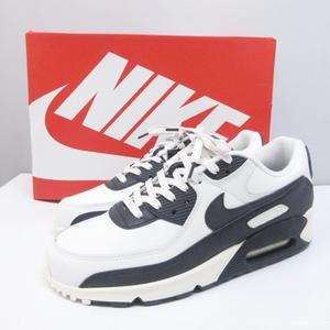 未使用品 ナイキ NIKE タグ付 AIR MAX 90 エアマックス90 DQ8974-100 ホワイト ブラック-ファントム ココナッツミルク スニーカー US8.5 26.5cm 白黒 0329 メンズ