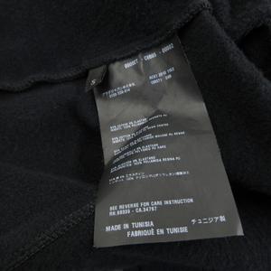 プラダ PRADA クロップドパーカー フーディー ジップアップ ナイロン切替 S 黒 紺 ブラック ネイビー 系 ☆AA★ 0412 レディース