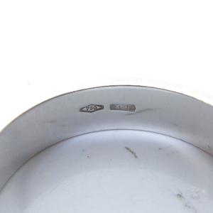 グッチ GUCCI アイコンリング 指輪 GGロゴ K18WG 9号 3.4g /HW ■WY レディース